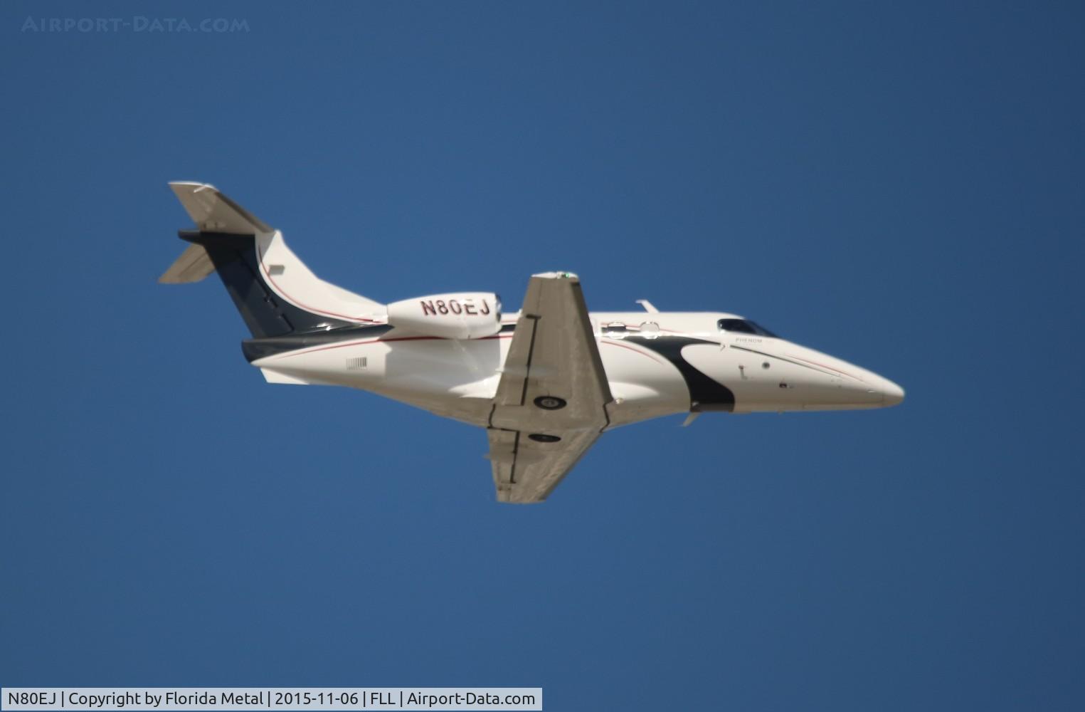 N80EJ, 2010 Embraer EMB-500 Phenom 100 C/N 50000133, Phenom 100