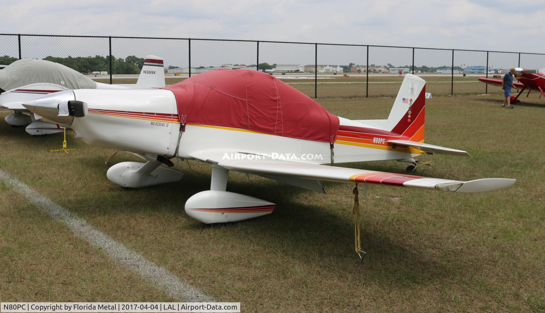 N80PC, 1986 Bushby Mustang II C/N PC-2, Mustang II