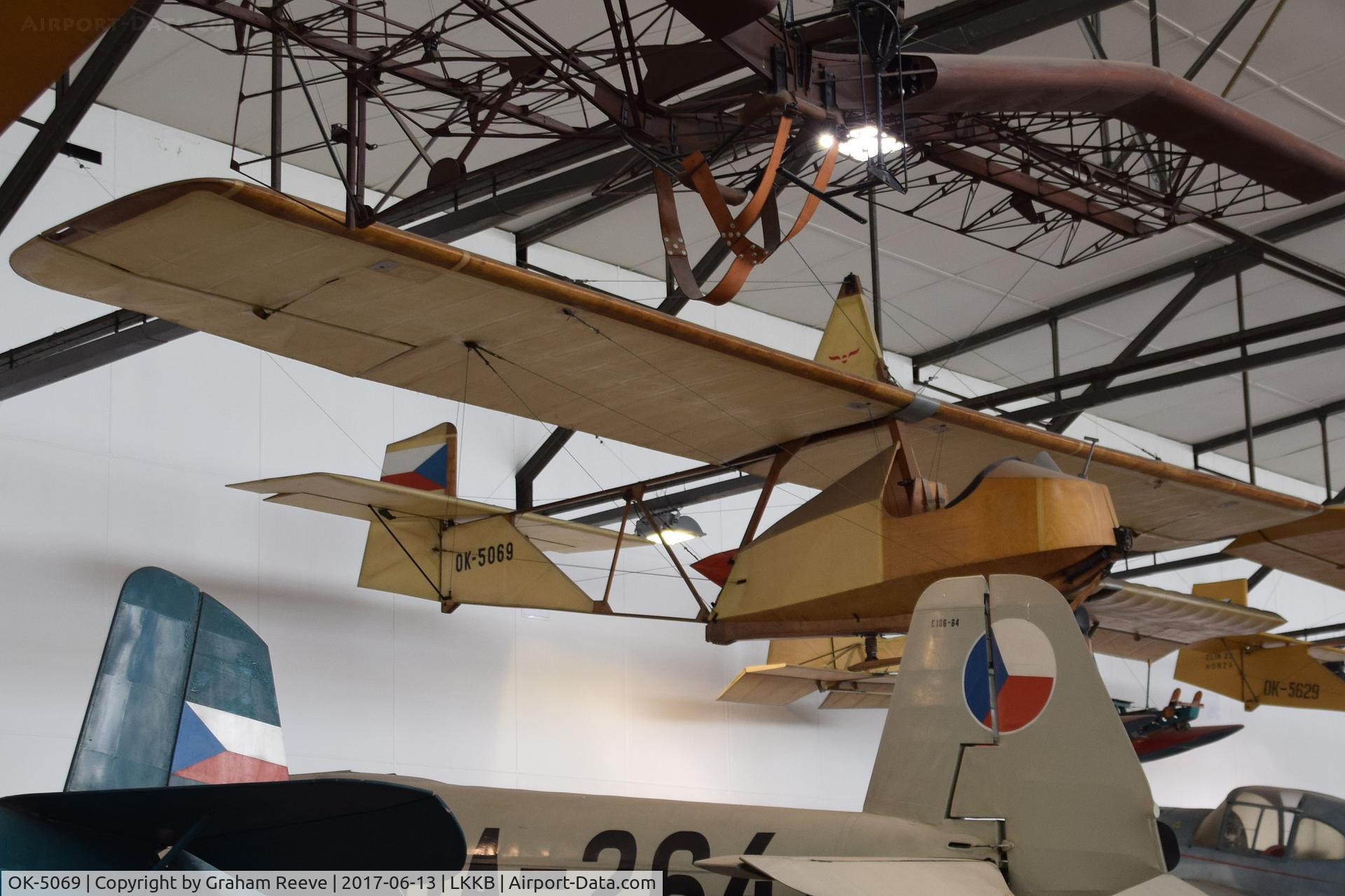 OK-5069, Letov SK-38 Komar C/N 128, On display at 