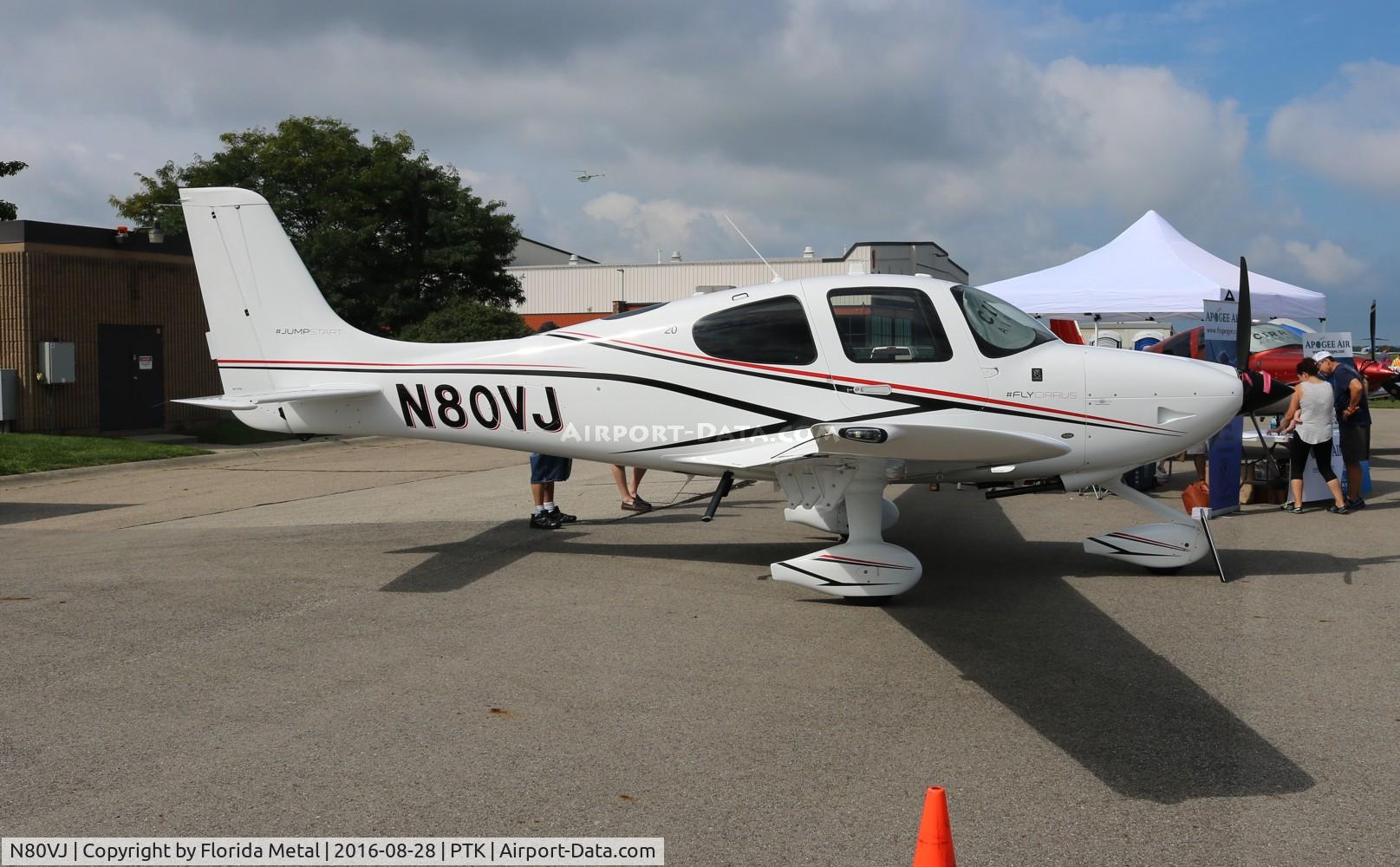 N80VJ, 2016 Cirrus SR20 C/N 2318, SR-20