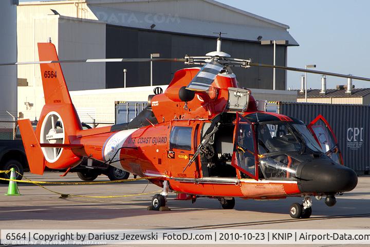 6564, 1987 Aerospatiale HH-65C Dolphin C/N 6250, MH-65C Dolphin 6564 from Helicopter Interdiction Squadron Ten NAS Jacksonville, FL