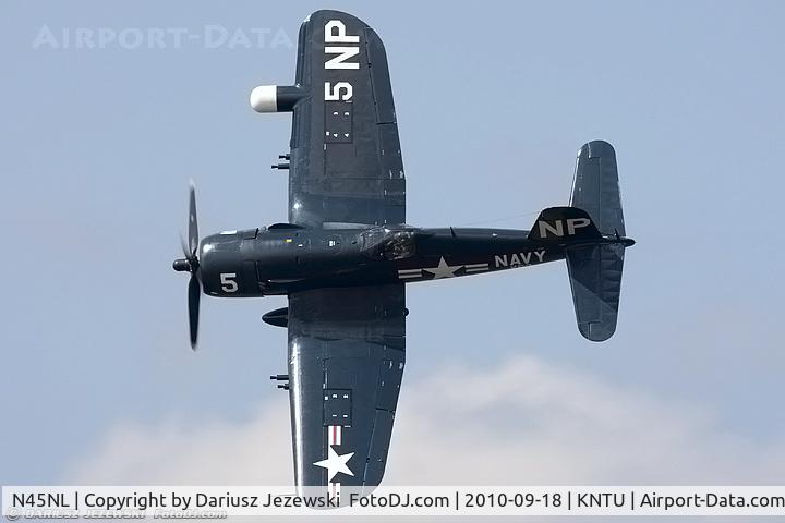 N45NL, 1951 Vought F4U-5NL Corsair C/N 124692, Chance Vought F4U-5NL Corsair CN 124692C, NX45NL