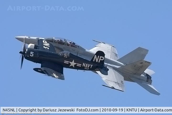 N45NL, 1951 Vought F4U-5NL Corsair C/N 124692, Chance Vought F4U-5NL Corsair CN 124692C, NX45NL
