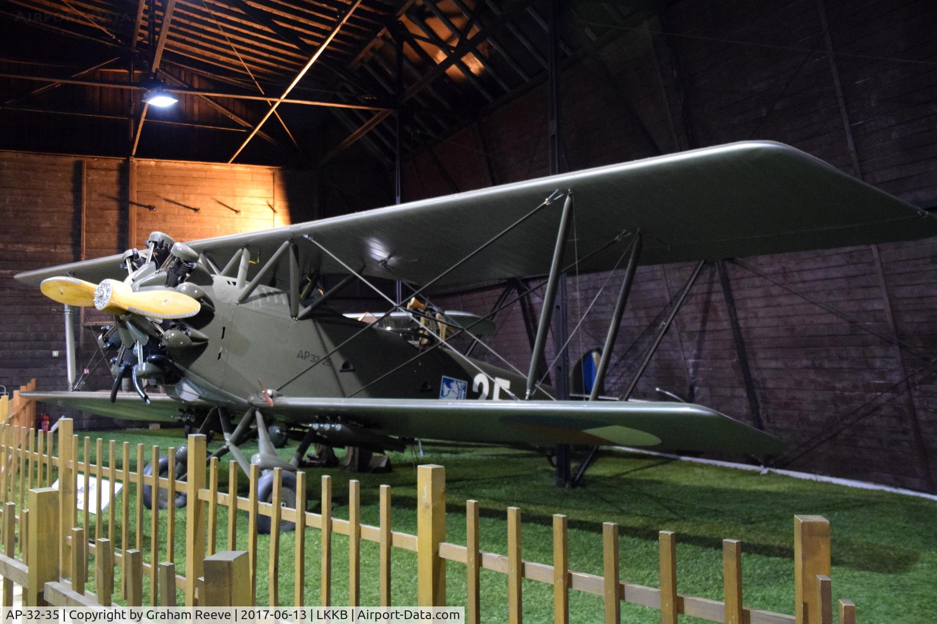 AP-32-35, Aero Ap-32 Replica C/N Not found AP-32-35, Ap-32 Replica.  On display at 