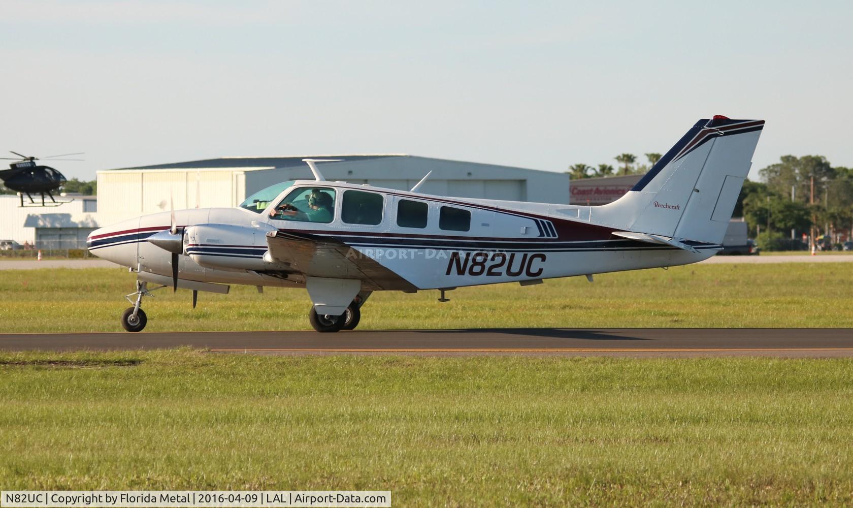 N82UC, 1972 Beech 58 Baron C/N TH-276, Baron