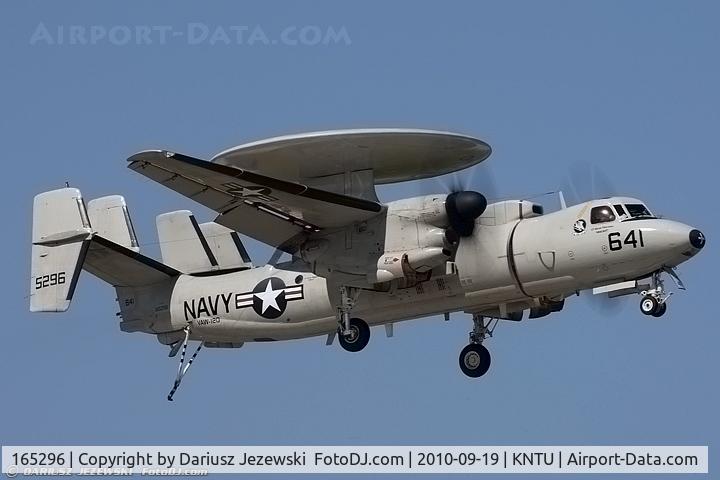 165296, Northrop Grumman E-2C Hawkeye C/N A52-167, E-2C Hawkeye 165296 641 from VAW-120 Greyhawks NAS Norfolk, VA