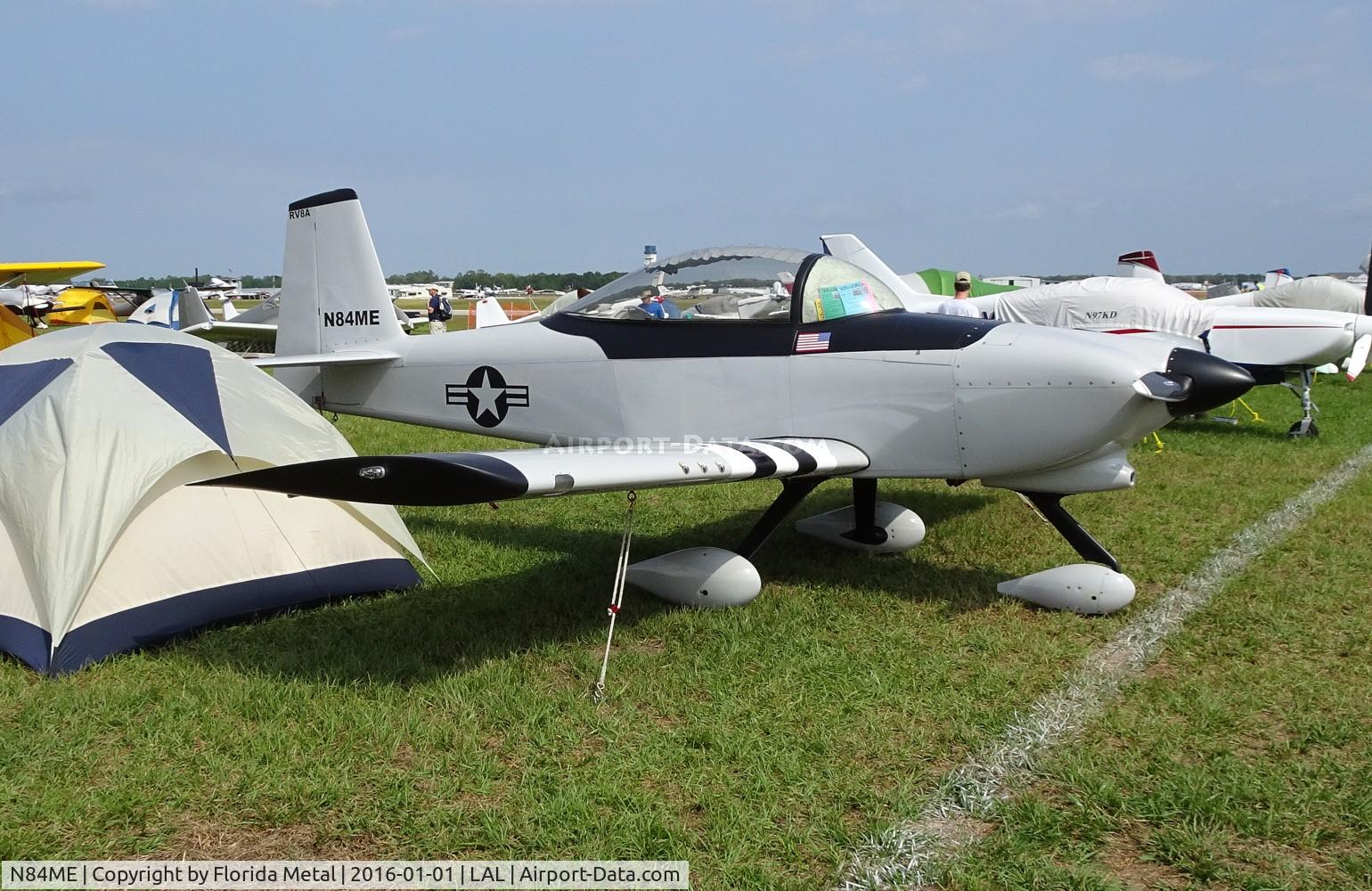 N84ME, Vans RV-8A C/N 80752, RV-8A