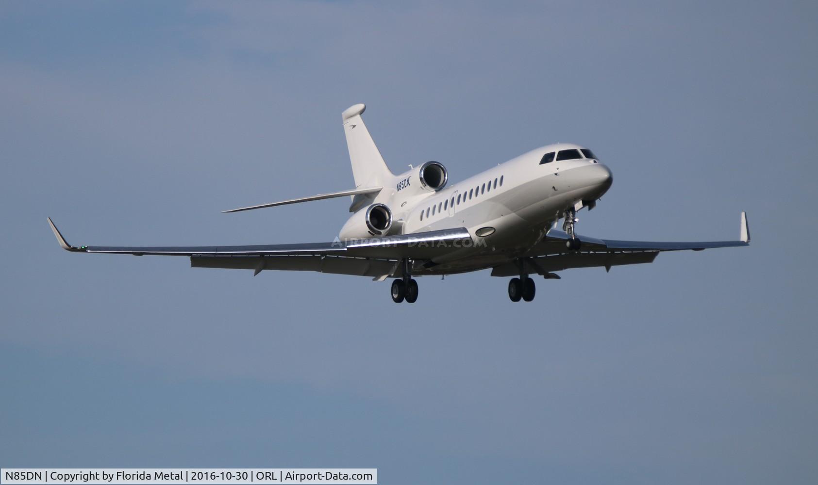 N85DN, 2011 Dassault Falcon 7X C/N 130, Falcon 7X