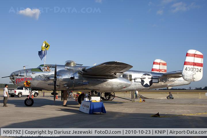 N9079Z, 1944 North American TB-25N Mitchell C/N 108-34009, North American TB-25N Mitchell Panchito CN 44-30734, N9079Z