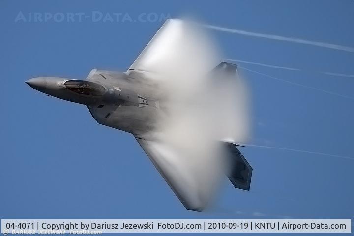 04-4071, 2004 Lockheed Martin F-22A Raptor C/N 4071, F-22 Raptor 04-4071 FF from 94th FS Hat in the Ring 1st FW Langley AFB, VA