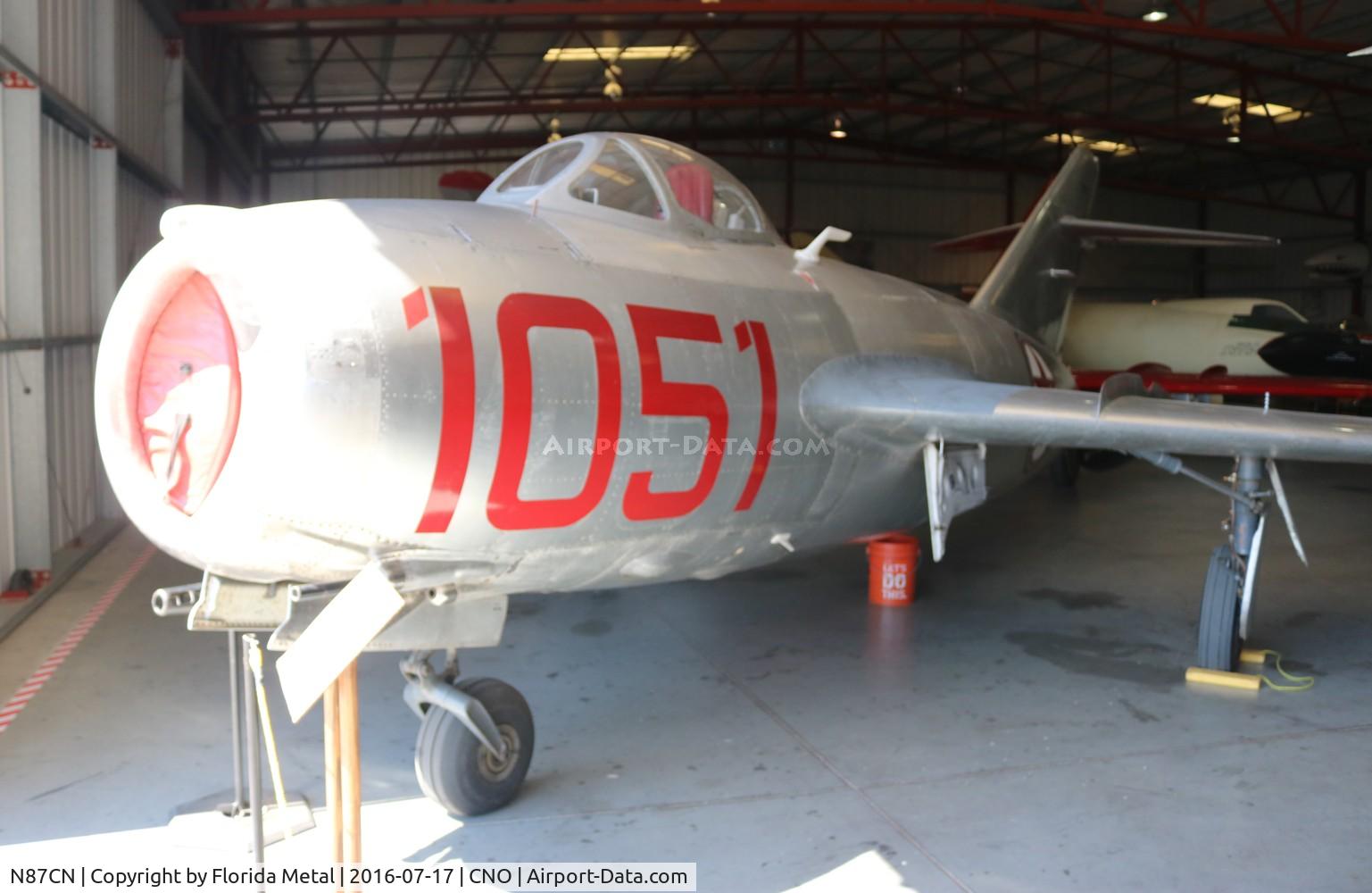 N87CN, Mikoyan-Gurevich MiG-15 C/N 910-51, Mig-15