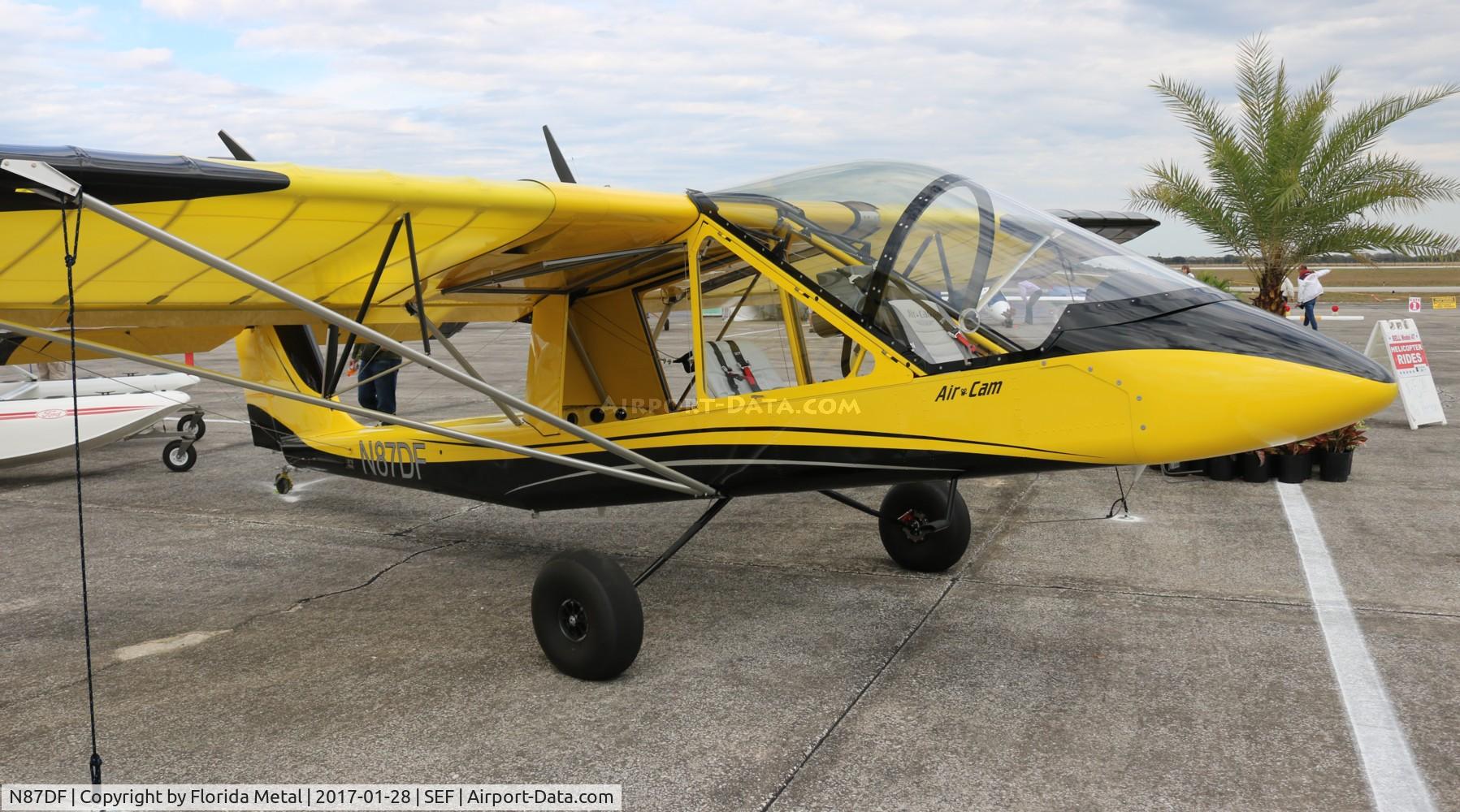 N87DF, 2016 Lockwood Aircam C/N AC209, Aircam