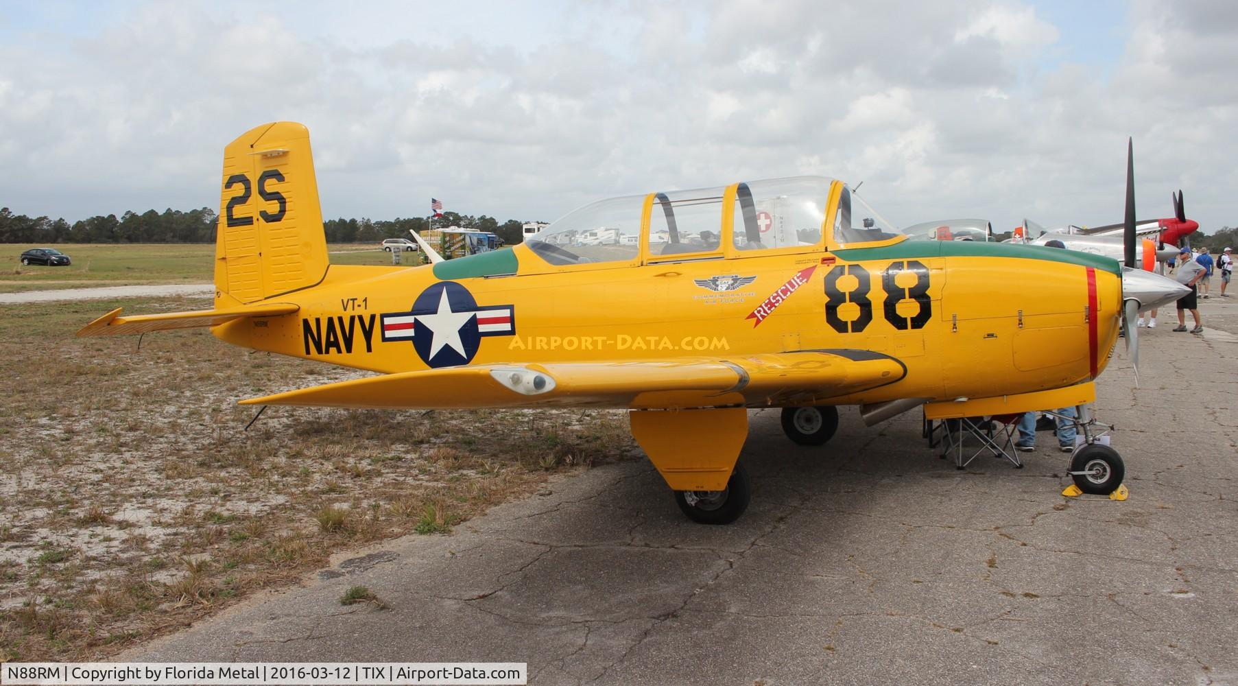 N88RM, Beech A45 C/N G-752, T-34 Mentor