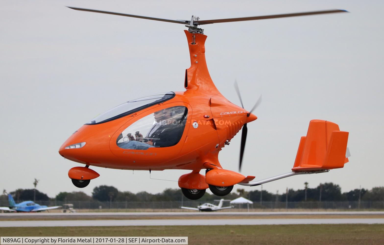 N89AG, 2016 AutoGyro Cavalon C/N V00267, Autogyro