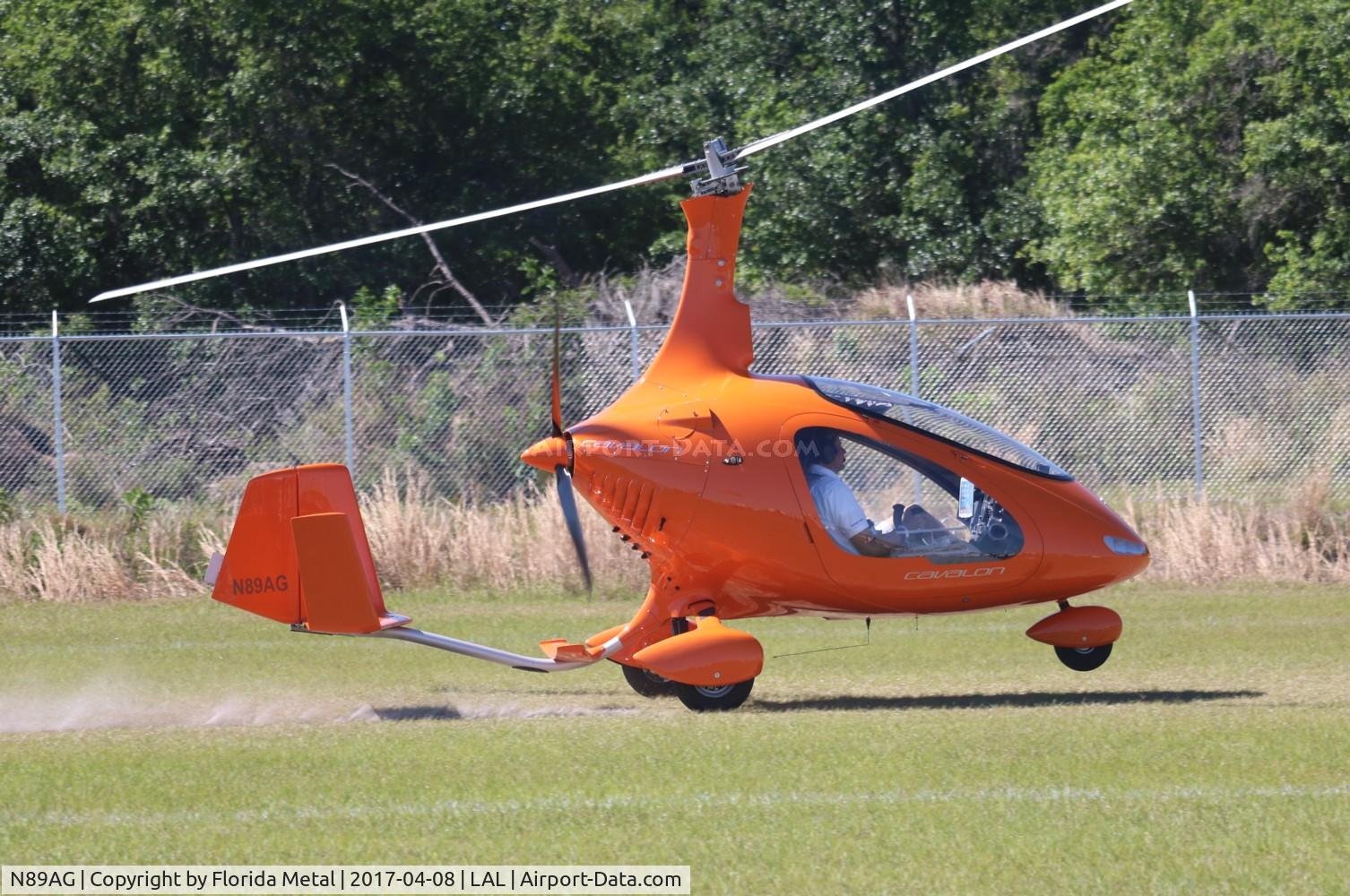 N89AG, 2016 AutoGyro Cavalon C/N V00267, Autogyro