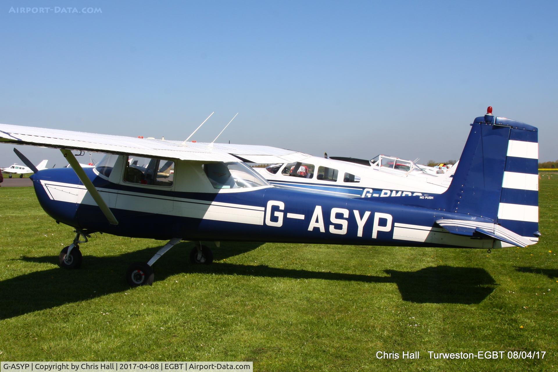G-ASYP, 1964 Cessna 150E C/N 150-60794, at The Beagle Pup 50th anniversary celebration fly in