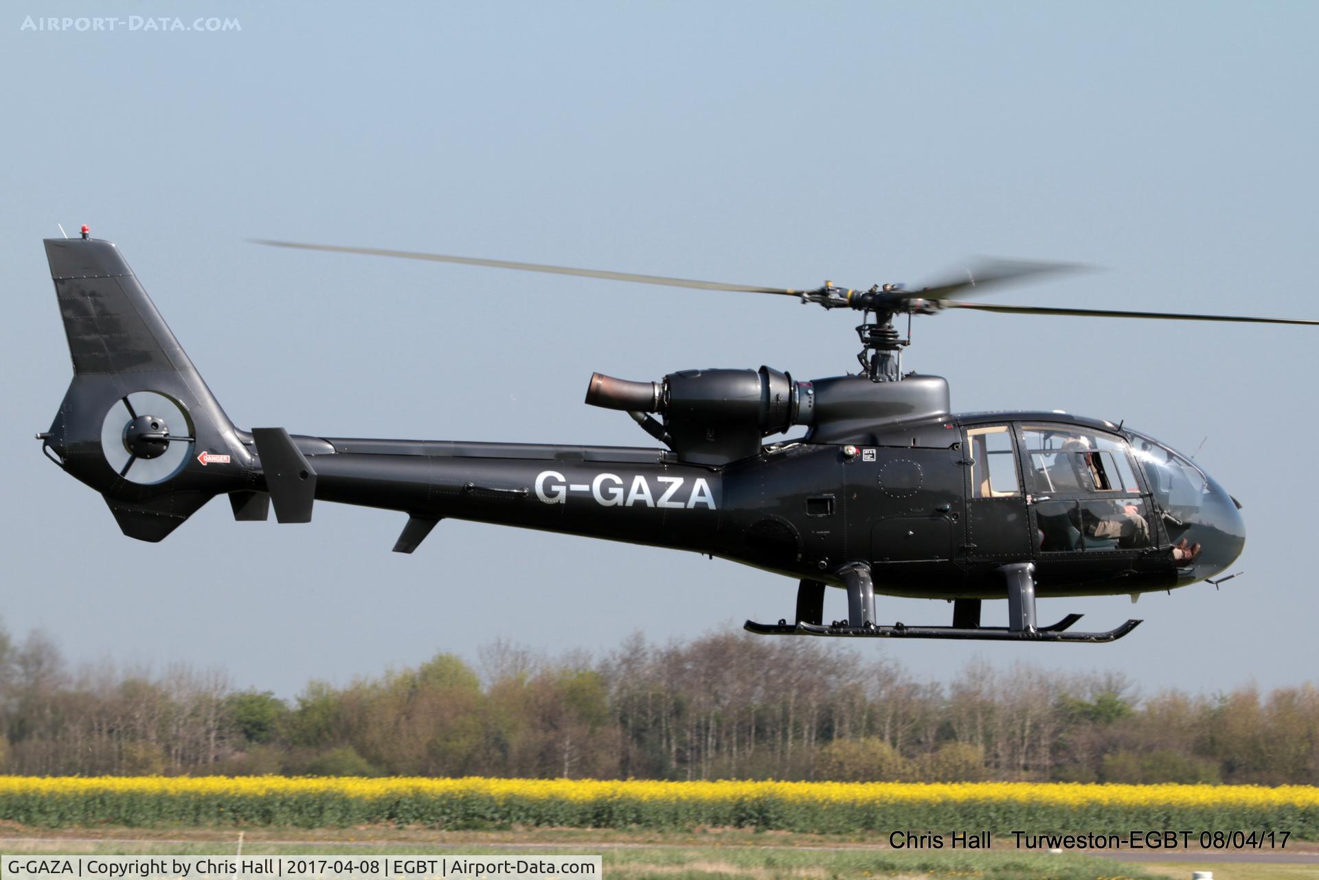 G-GAZA, 1974 Aerospatiale SA-341G Gazelle C/N 1187, at The Beagle Pup 50th anniversary celebration fly in