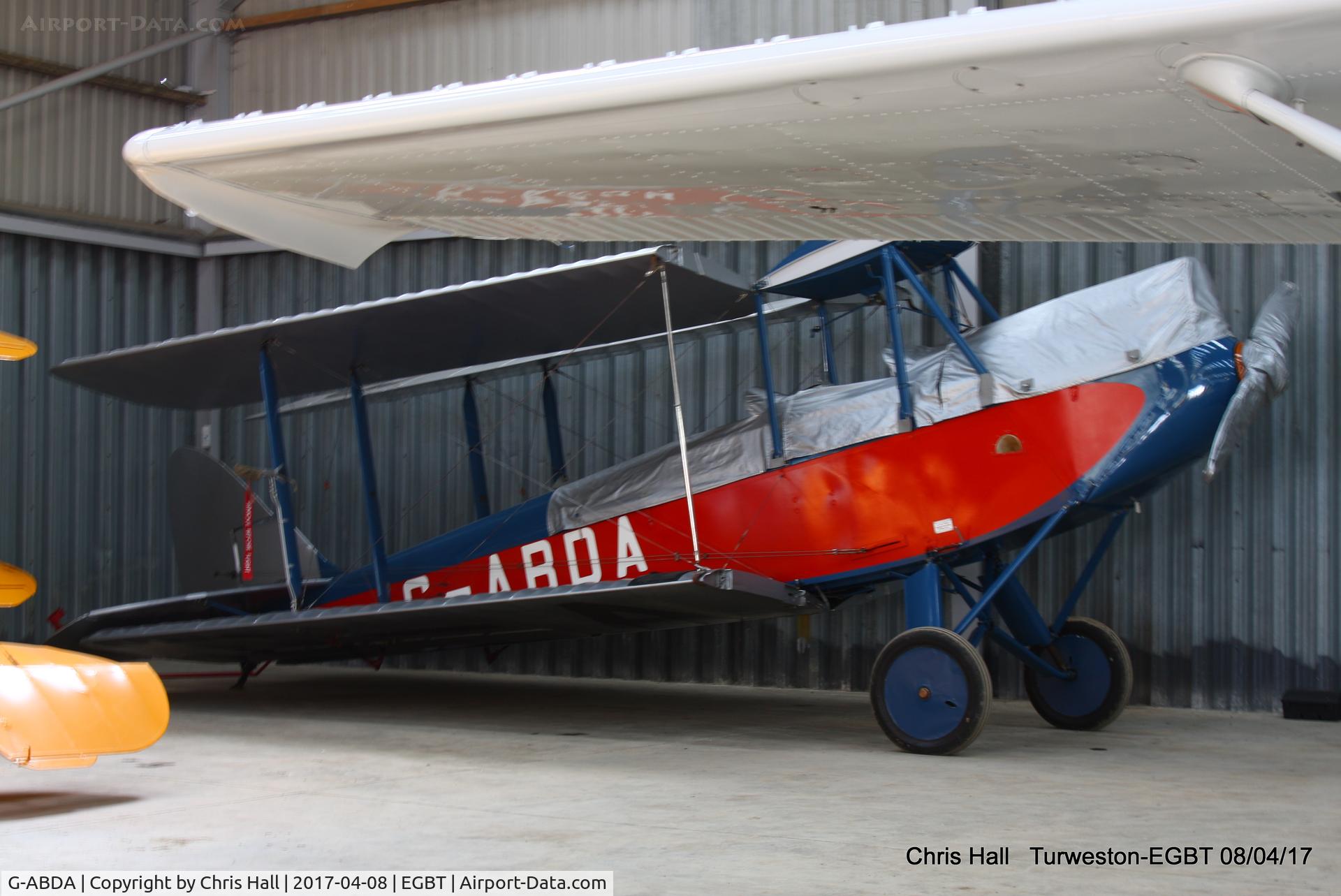 G-ABDA, 1929 De Havilland DH-60G Gypsy Moth C/N 1284, at Turweston