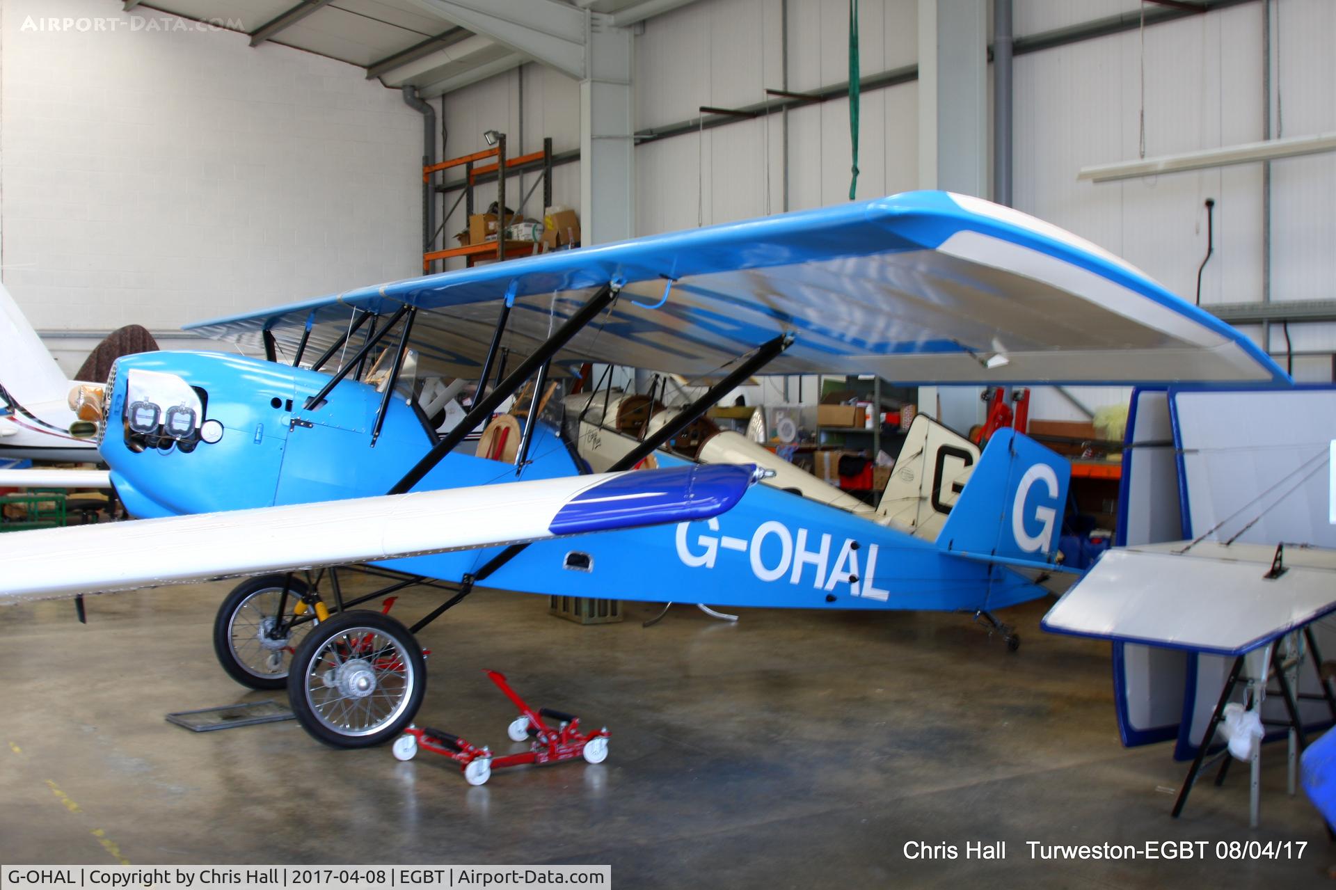 G-OHAL, 2008 Pietenpol Air Camper C/N PFA 047-12840, at Turweston