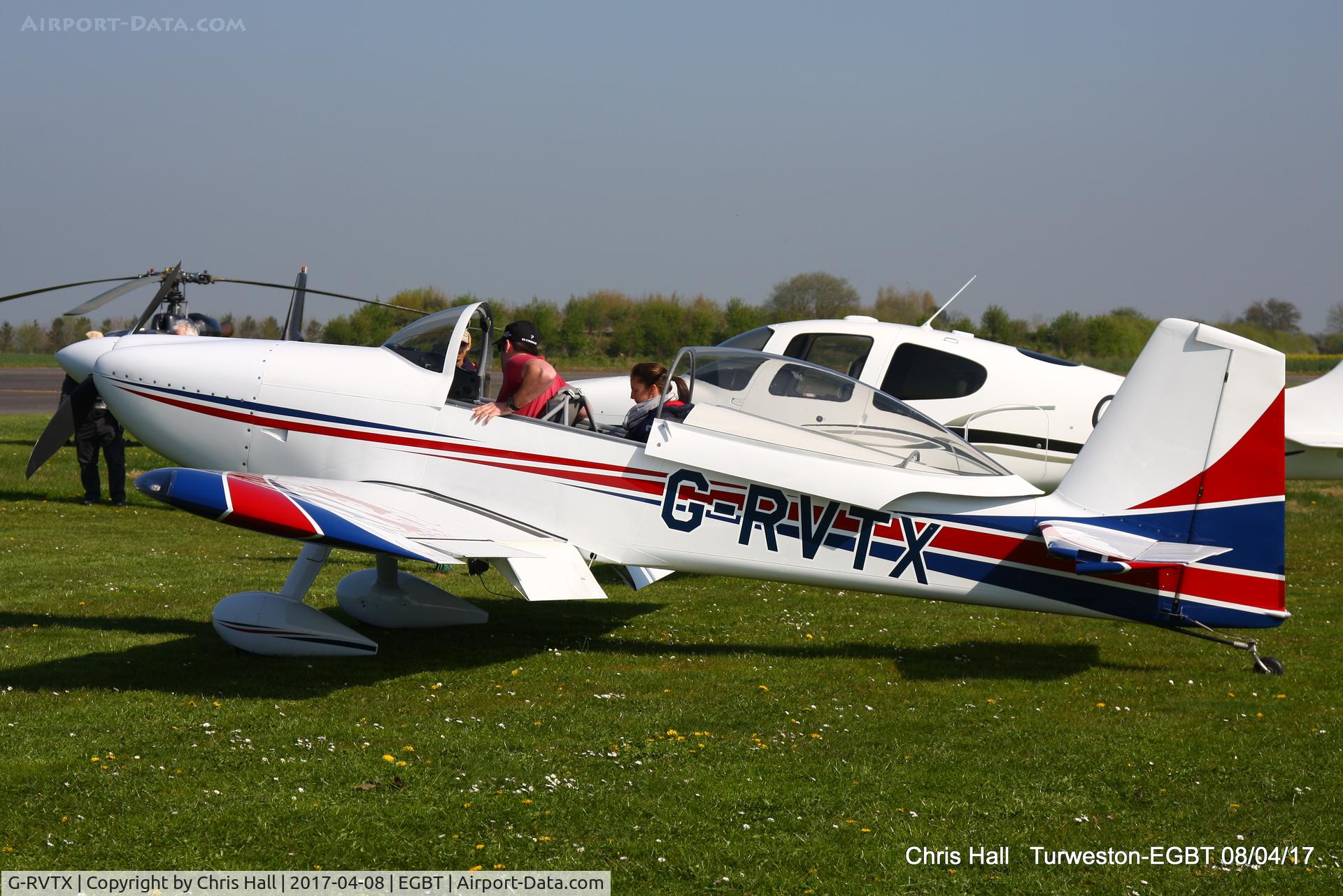 G-RVTX, 2008 Van's RV-8 C/N 82517, at The Beagle Pup 50th anniversary celebration fly in