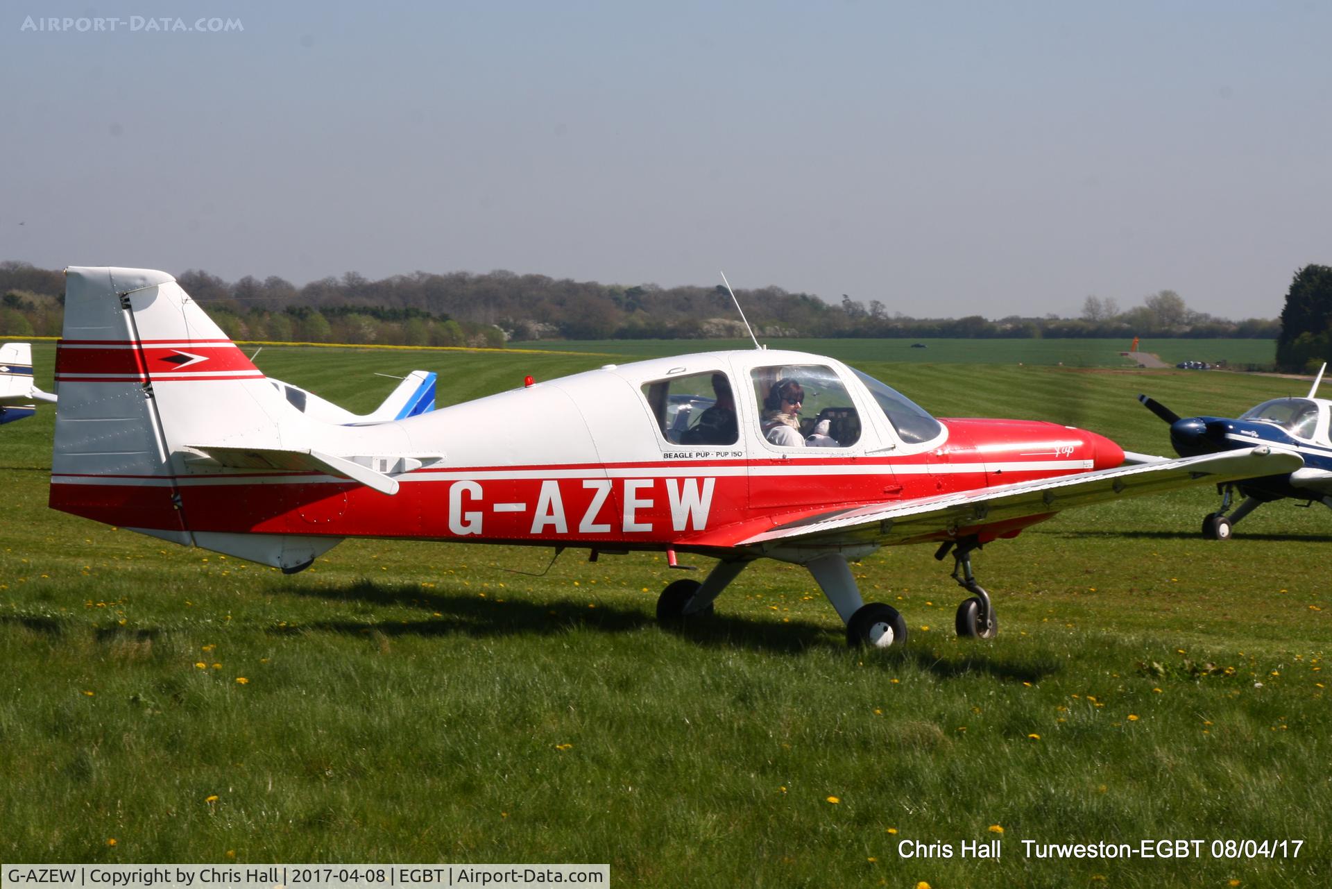 G-AZEW, 1969 Beagle B-121 Pup Series 2 (Pup 150) C/N B121-132, at The Beagle Pup 50th anniversary celebration fly in