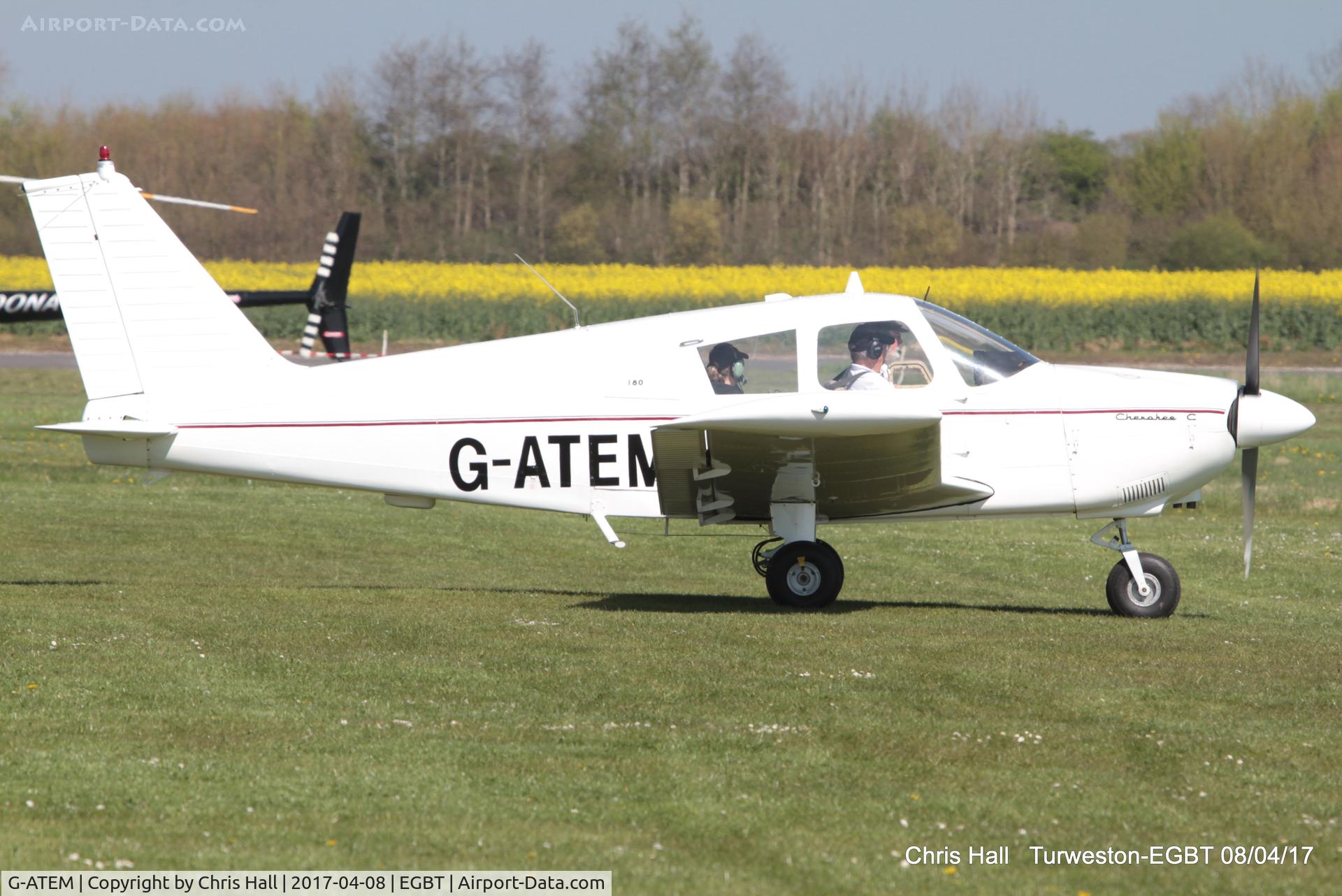 G-ATEM, 1964 Piper PA-28-180 Cherokee C/N 28-2329, at The Beagle Pup 50th anniversary celebration fly in