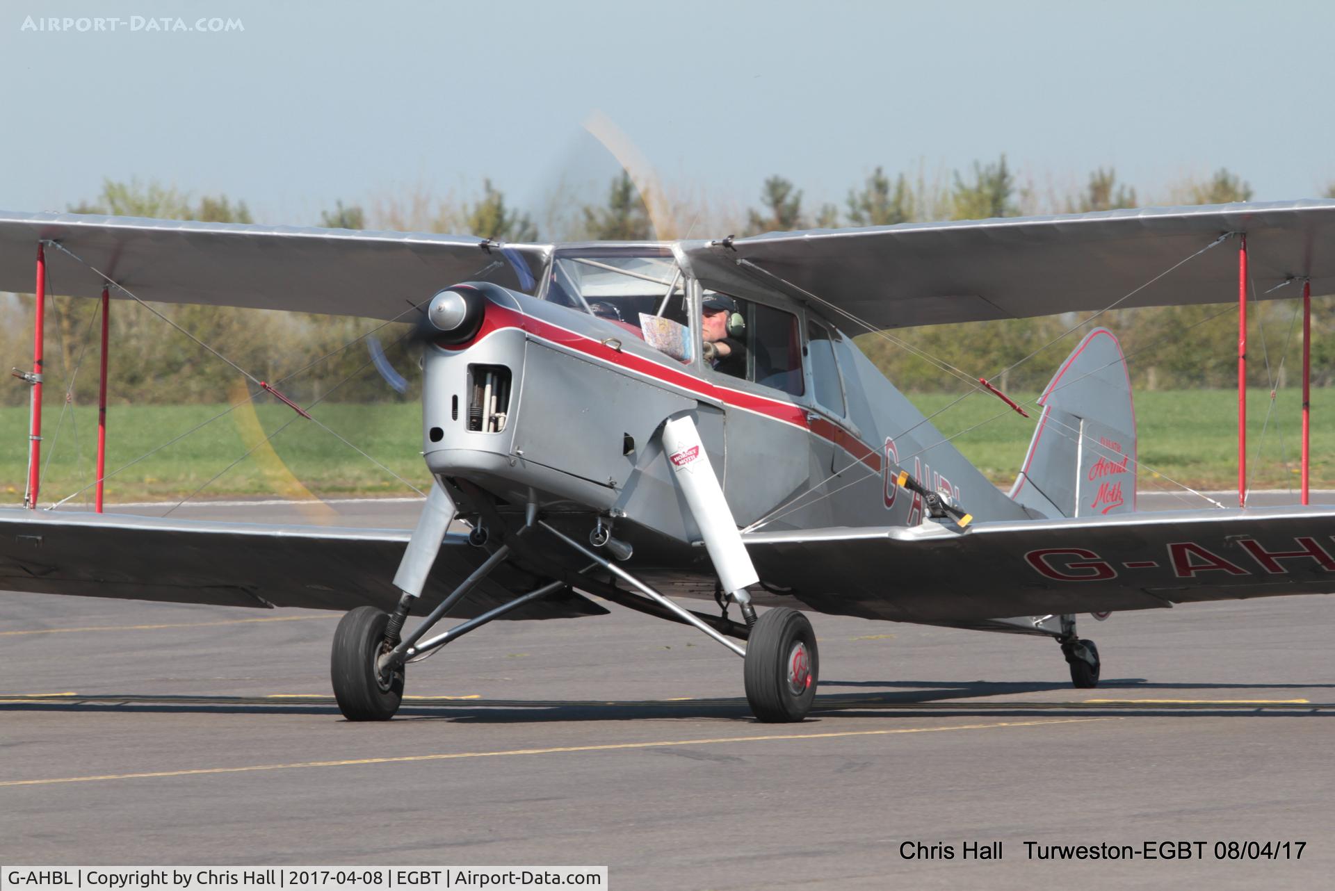 G-AHBL, 1936 De Havilland DH.87B Hornet Moth C/N 8135, at The Beagle Pup 50th anniversary celebration fly in