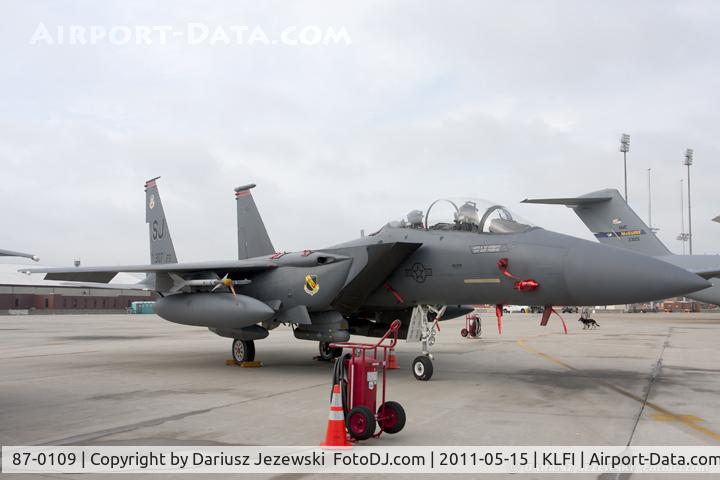 87-0109, 1987 McDonnell Douglas F-15E Strike Eagle Strike Eagle C/N 1055/E030, F-15E Strike Eagle 87-0109 SJ from 307th FS Stingers 414th FG Seymour Johnson AFB, NC