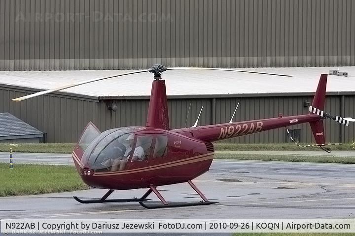 N922AB, 2001 Robinson R44 C/N 1083, Robinson R44 Raven C/N 1083, N922AB