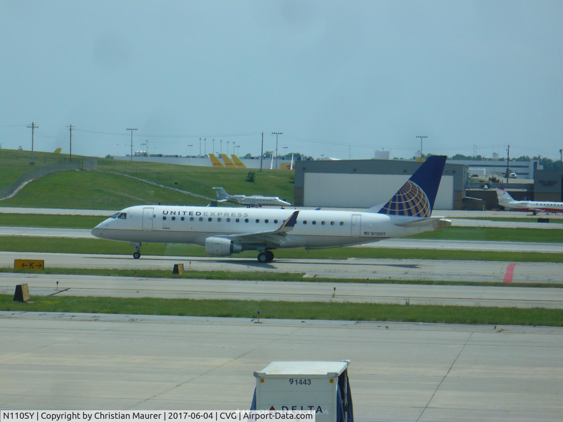 N110SY, 2014 Embraer 175LR (ERJ-170-200LR) C/N 17000405, ERJ-175LR