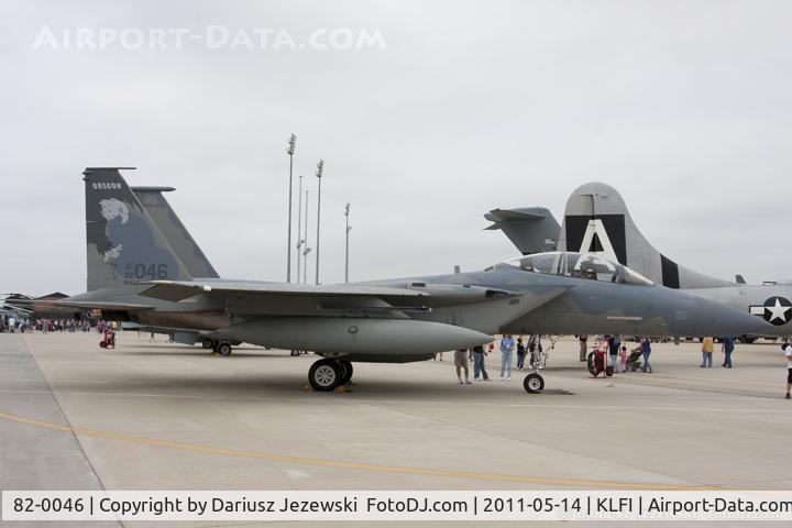 82-0046, 1982 McDonnell Douglas F-15D Eagle C/N 0839/D042, F-15D Eagle 82-0046 from 114th FS 173rd FW Klamath Falls AP, OR