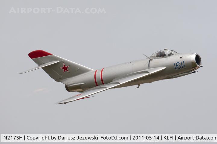 N217SH, 1959 PZL-Mielec Lim-5 (MiG-17F) C/N 1C1611, PZL Mielec Lim-5 (MiG-17F) CN 1C1611, N217SH