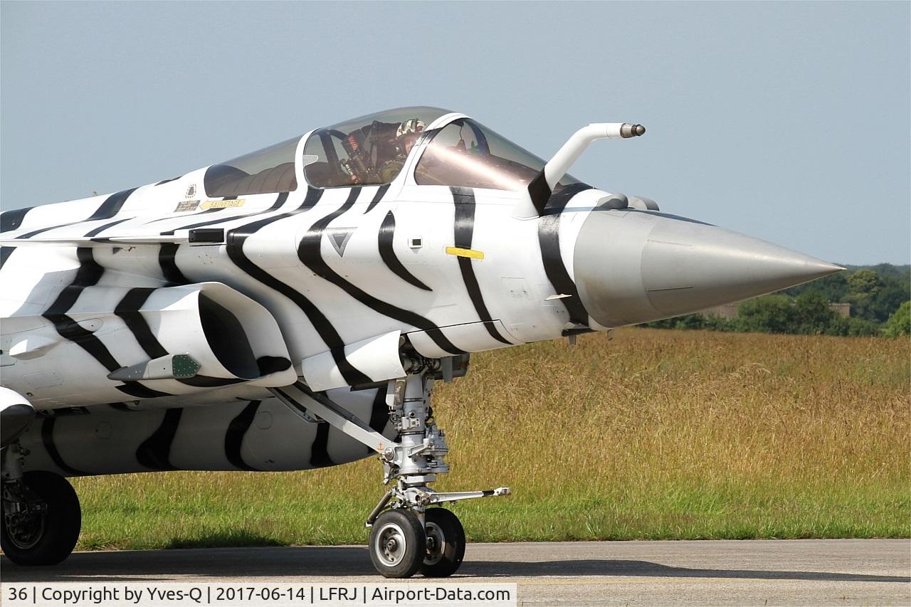 36, Dassault Rafale M C/N 36, Dassault Rafale M, On display, Landivisiau Naval Air Base (LFRJ) Tiger Meet 2017