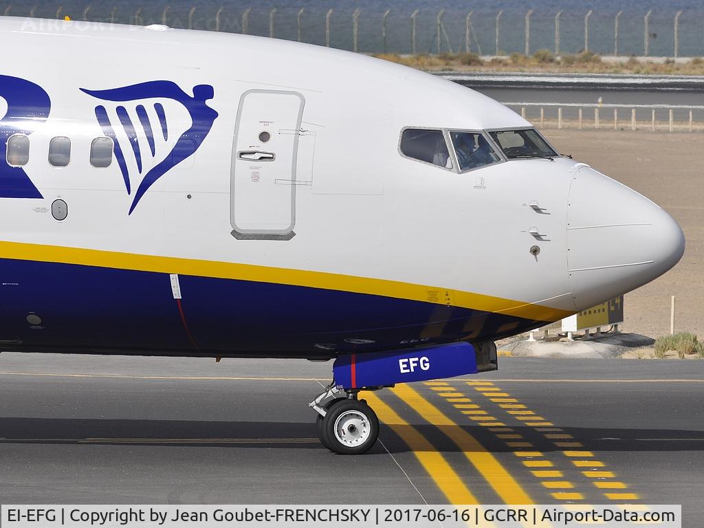 EI-EFG, 2009 Boeing 737-8AS C/N 35014, FR2001 to Santiago (SCQ)