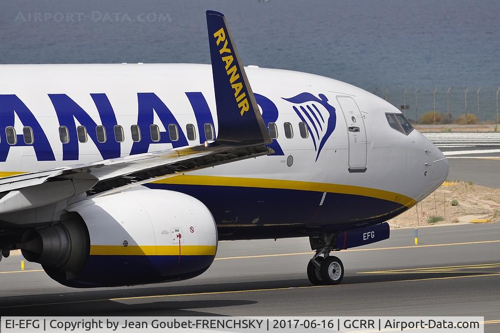 EI-EFG, 2009 Boeing 737-8AS C/N 35014, FR2001 to Santiago (SCQ)