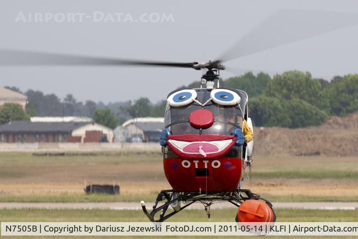 N7505B, 1985 Schweizer 300C (269C) C/N S1205, Schweizer 300C (269C) Otto CN S1205, N7505B
