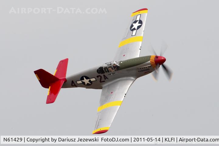 N61429, 1942 North American P-51C Mustang C/N 103-26199, North American P-51C Mustang Tuskegee Airman CN 103-26199, NX61429