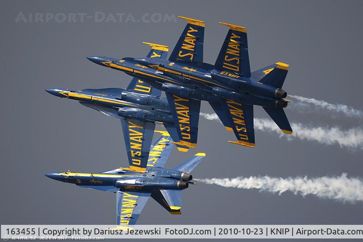 163455, 1988 McDonnell Douglas F/A-18C Hornet C/N 0669/C022, United States Navy Flight Demonstration Squadron Blue Angel No.4
McDonnell Douglas F/A-18C Hornet, c/n: 0669/C022