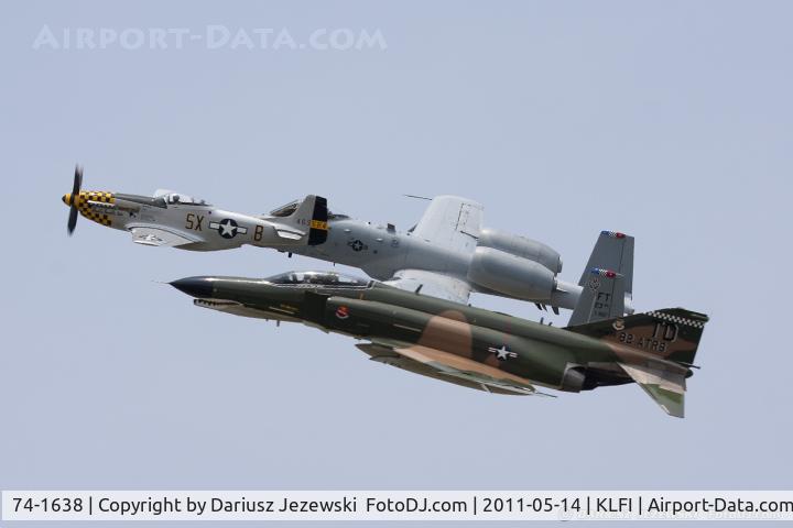 74-1638, 1974 McDonnell Douglas QF-4E Phantom II C/N 4874, USAF Heritage Flight McDonnell Douglas F-4E Phantom II, c/n: 4874
