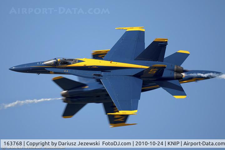 163768, 1989 McDonnell Douglas F/A-18C Hornet C/N 0848/C125, United States Navy Flight Demonstration Squadron Blue Angel No.5 McDonnell Douglas F/A-18C Hornet, c/n: 0848/C125