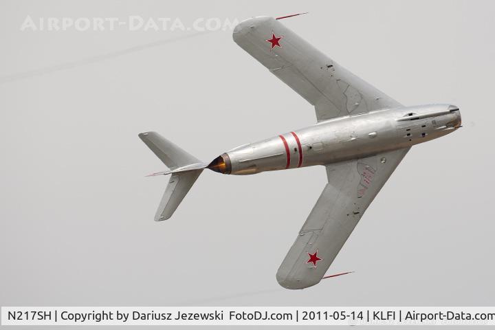 N217SH, 1959 PZL-Mielec Lim-5 (MiG-17F) C/N 1C1611, PZL Mielec Lim-5 (MiG-17F) CN 1C1611, N217SH