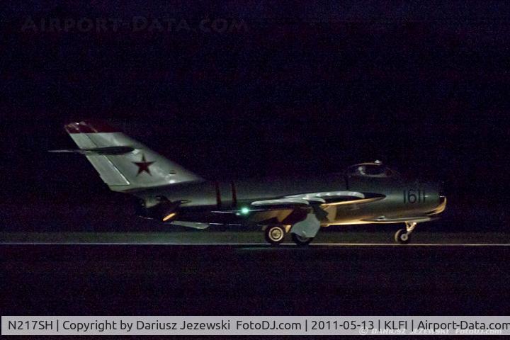 N217SH, 1959 PZL-Mielec Lim-5 (MiG-17F) C/N 1C1611, PZL Mielec Lim-5 (MiG-17F) CN 1C1611, N217SH