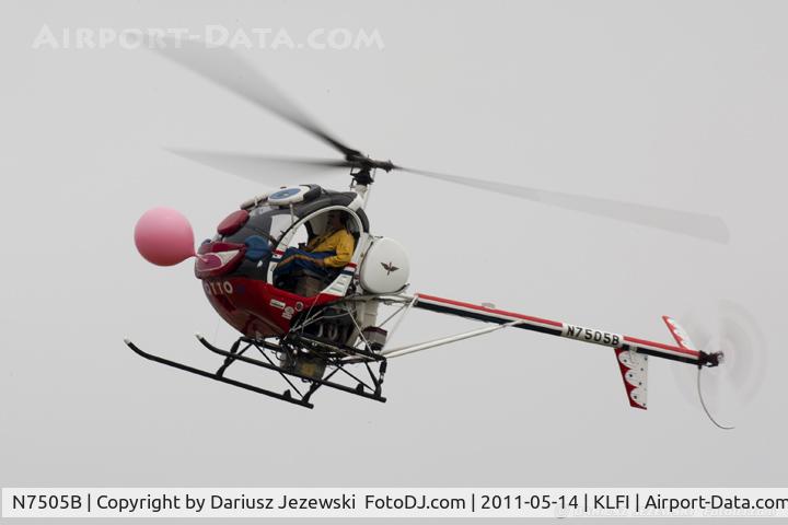 N7505B, 1985 Schweizer 300C (269C) C/N S1205, Schweizer 300C (269C) Otto CN S1205, N7505B