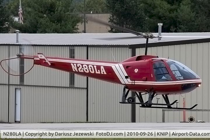 N280LA, 1999 Enstrom 280FX Shark C/N 2085, Enstrom Helicopter Corp 280FX CN 2085, N280LA