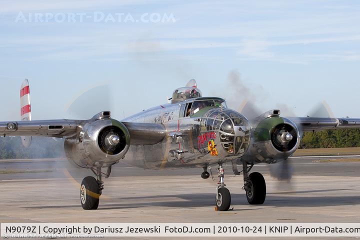 N9079Z, 1944 North American TB-25N Mitchell C/N 108-34009, North American TB-25N Mitchell Panchito CN 44-30734, N9079Z