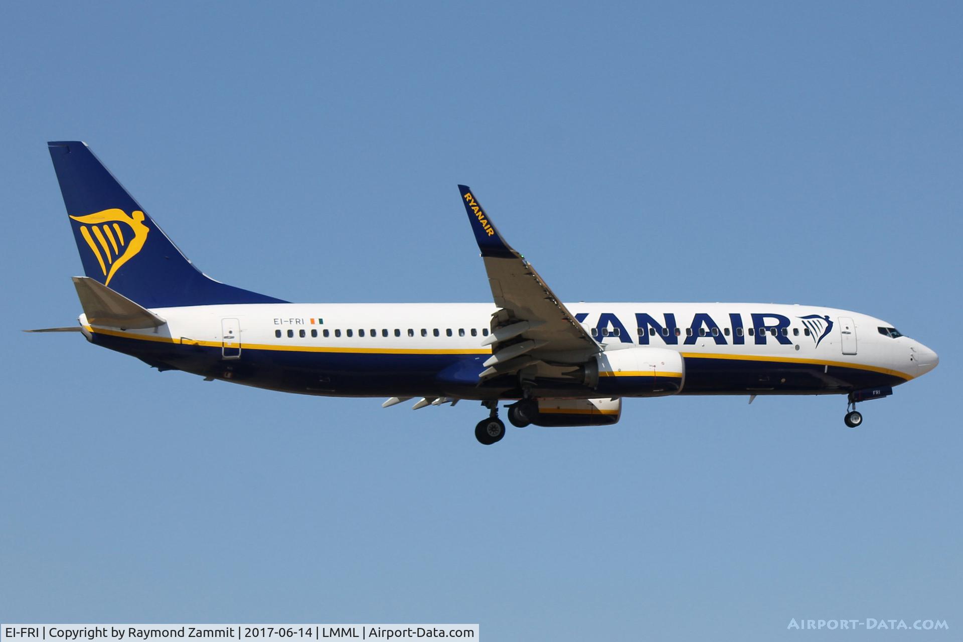 EI-FRI, 2016 Boeing 737-8AS C/N 44733, B737-800 EI-FRI Ryanair