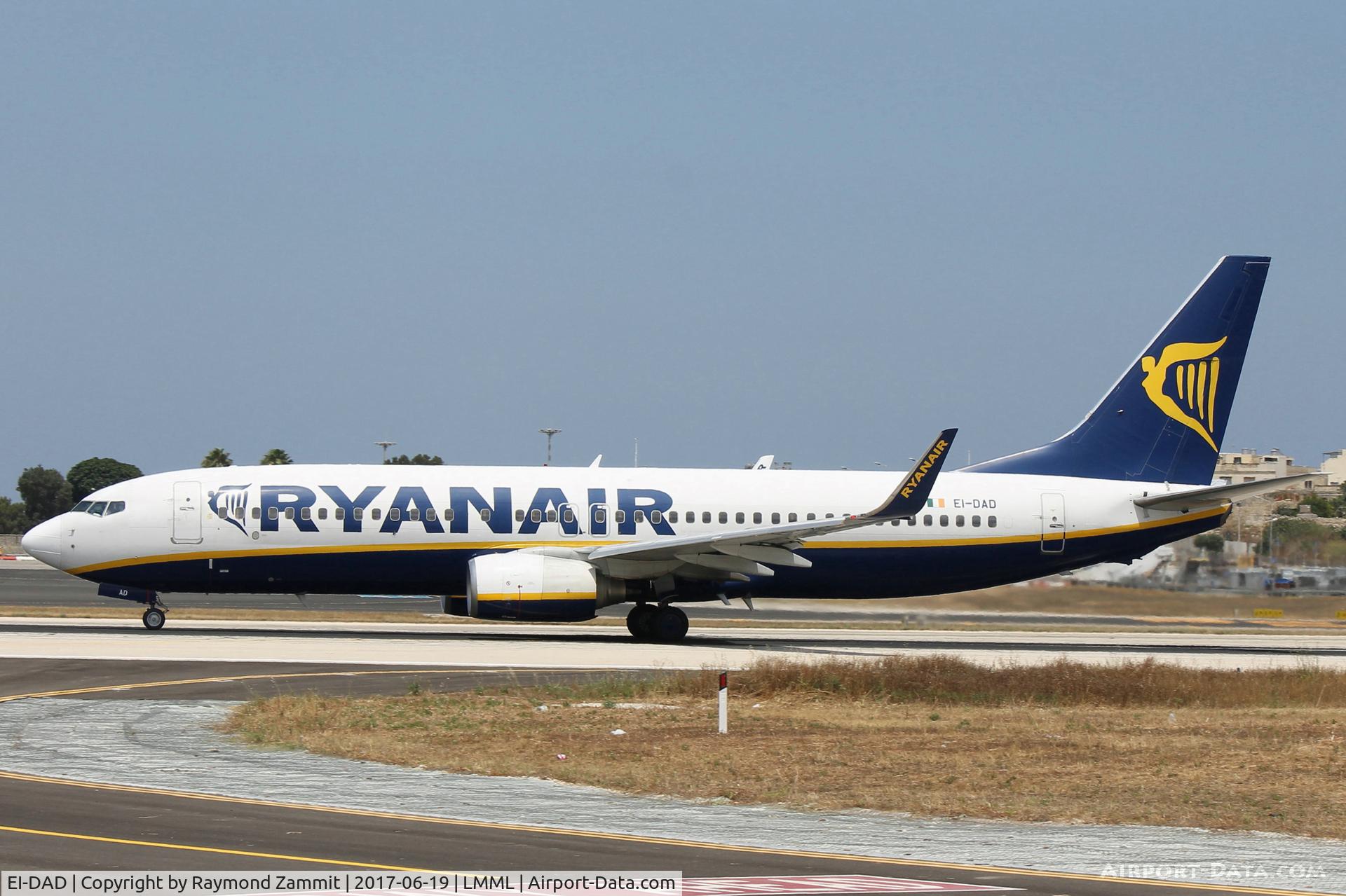 EI-DAD, 2002 Boeing 737-8AS C/N 33544, B737-800 EI-DAD Ryanair