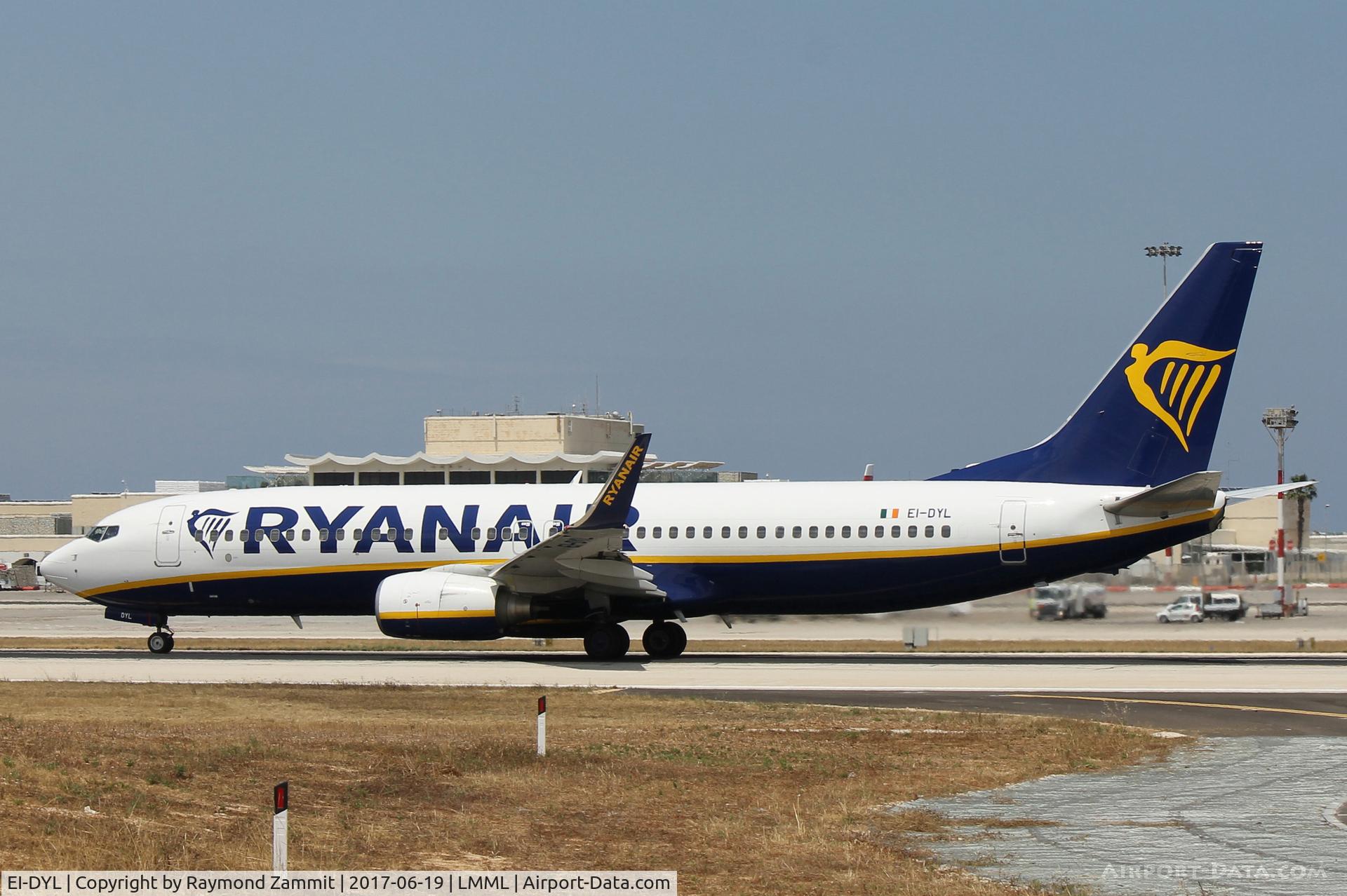 EI-DYL, 2008 Boeing 737-8AS C/N 36574, B737-800 EI-DYL Ryanair