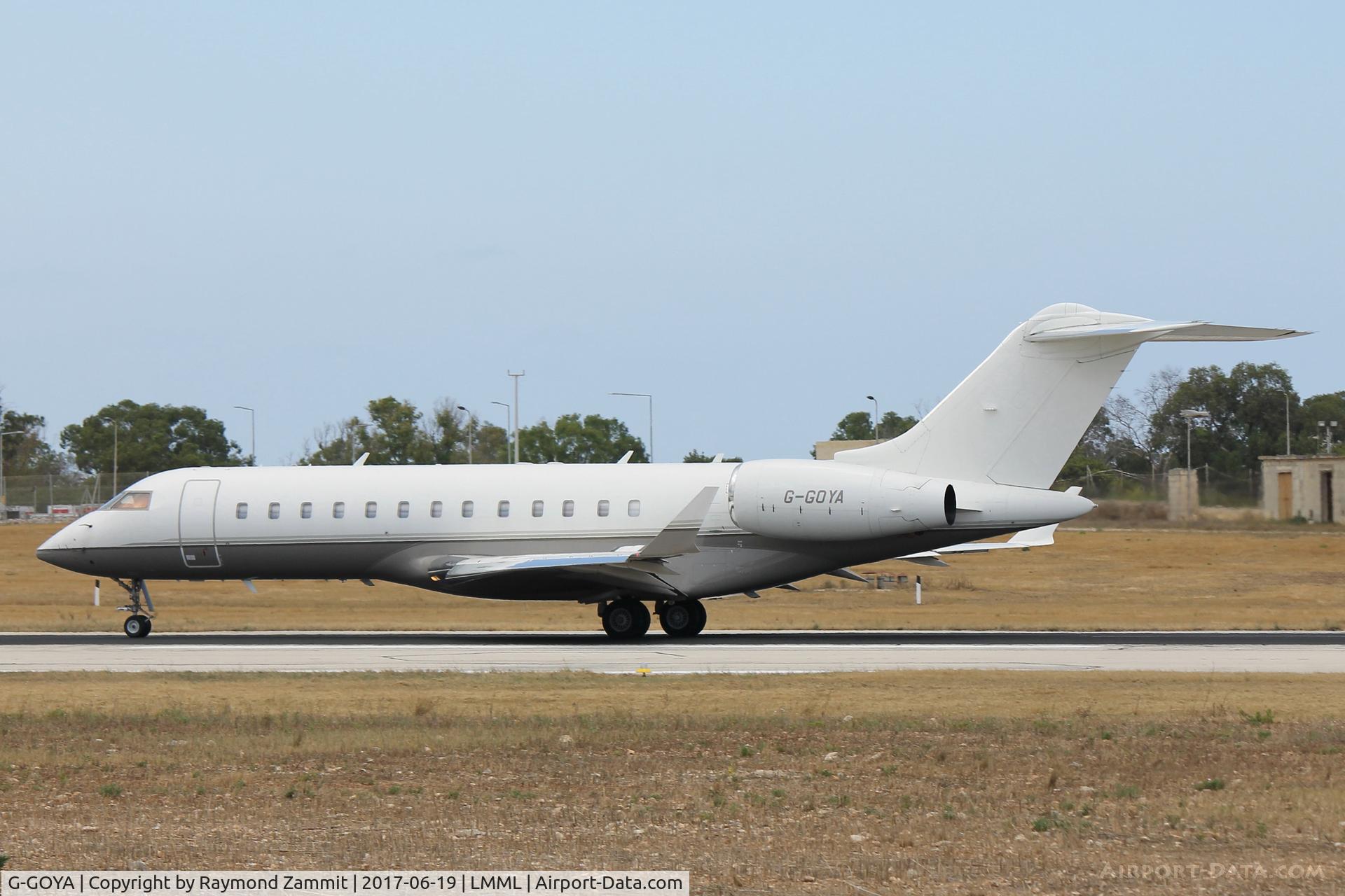 G-GOYA, 1999 Bombardier BD-700-1A10 Global Express C/N 9016, Bombardier DD-700 Global Express G-GOYA