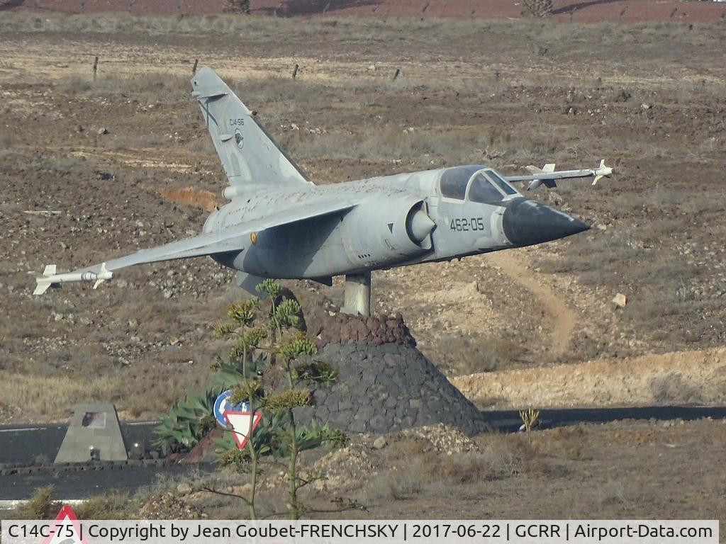 C14C-75, Dassault Mirage F.1EDA C/N 552, Spanish Air Force C14-56/462-05, Esc 462 is one of the air force units based in Canaries.